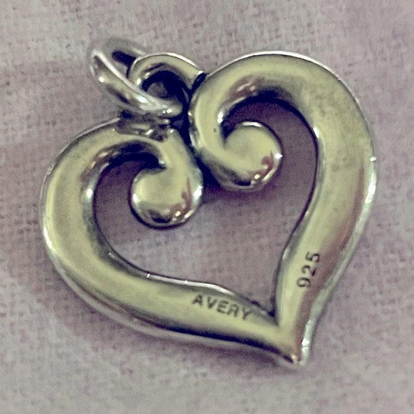 James Avery Jewelry Retired James Avery Scroll Heart Pendant Poshmark